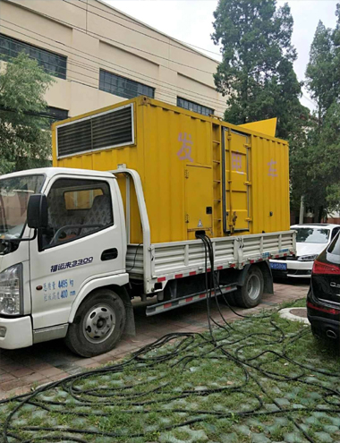 沿河发电车出租-柴油发电机组排烟系统设计要求及其考虑因素